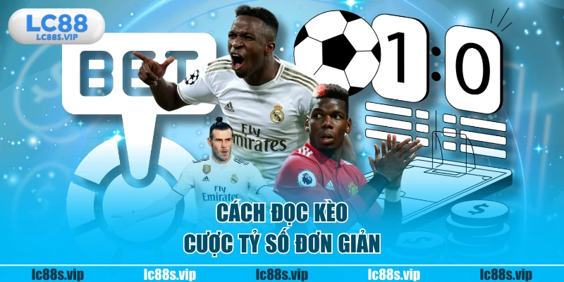 Cách đọc kèo cược tỷ số đơn giản