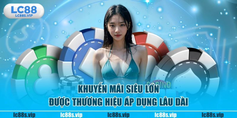 Khuyến mãi siêu lớn được thương hiệu áp dụng lâu dài